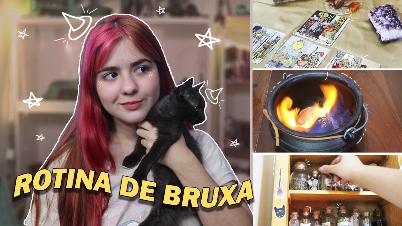 UM DIA DE BRUXA NA MINHA VIDA! I Rotina de uma Bruxa Wicca ;)