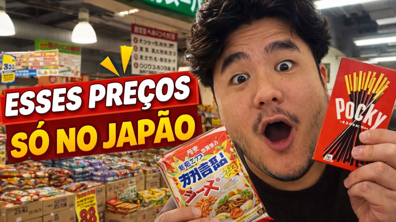 COMO &Eacute; O SUPERMERCADO MAIS BARATO DO JAP&Atilde;O? 🇯🇵 