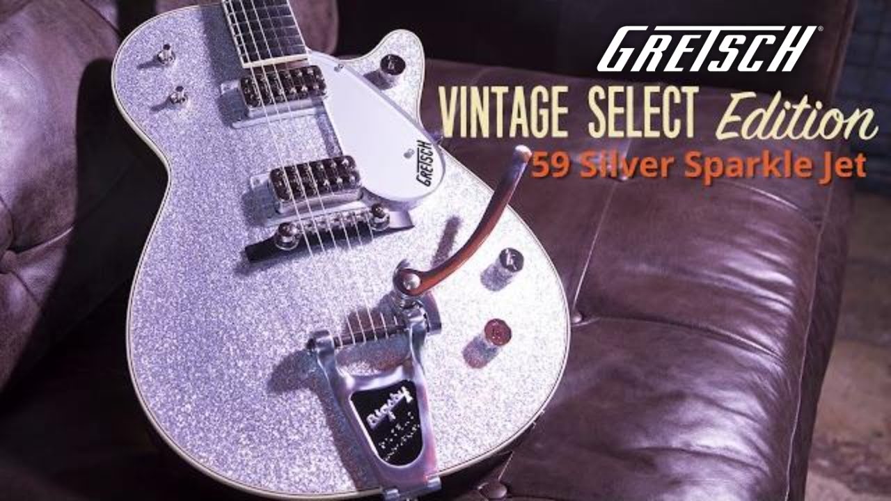 Gretsch G6129T-59 Vintage Select '59 Silver Jet & G6128T-59 '59 Duo Jet  | Gretsch Guitars