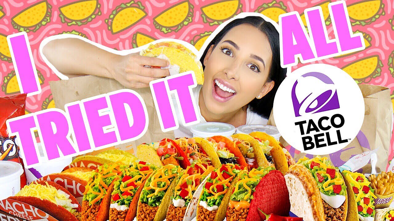 I Eat EVERYTHING On The TACO BELL Menu (15,000 CALORIES!!) 🌮🌯 | Mar