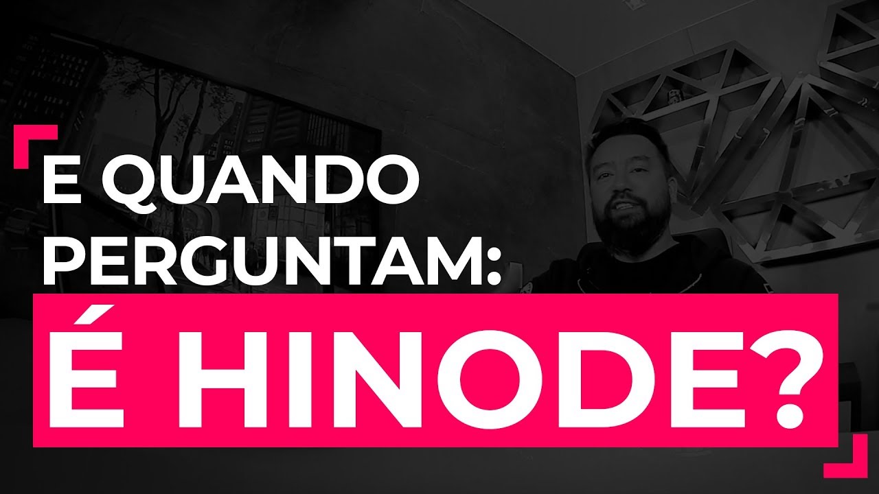 E QUANDO PERGUNTAM: É HINODE? | Elton Oshiro