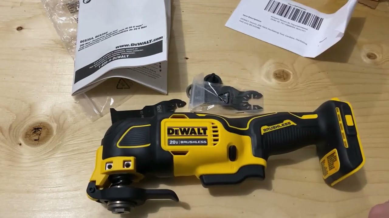 Обзор осциллирующего инструмента DEWALT ATOMIC 20V MAX — отличный вариант для труднодоступных мест!