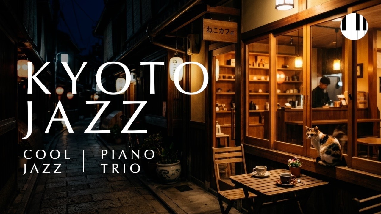 🎧Playlist | Cool Jazz from a Kyoto Alley | Late-Night Jazz for Study, Work & Relax