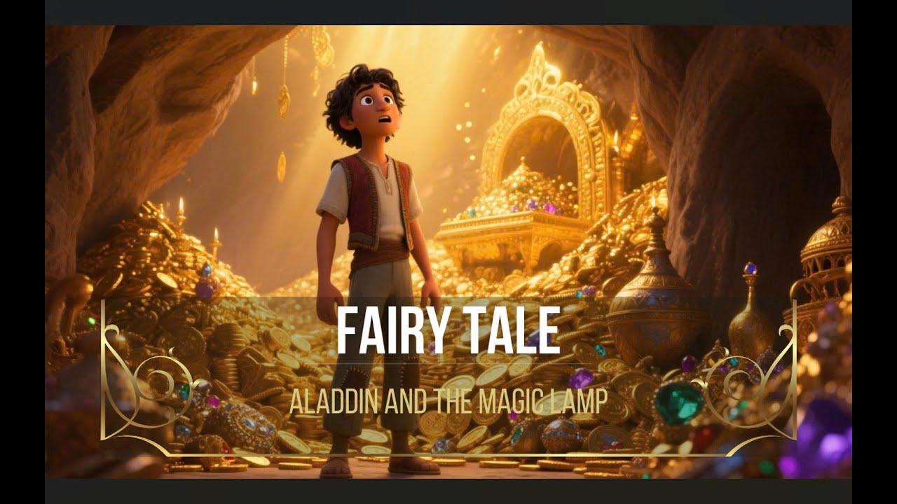 Aladdin’s Adventure with the Legendary Magic Lamp.