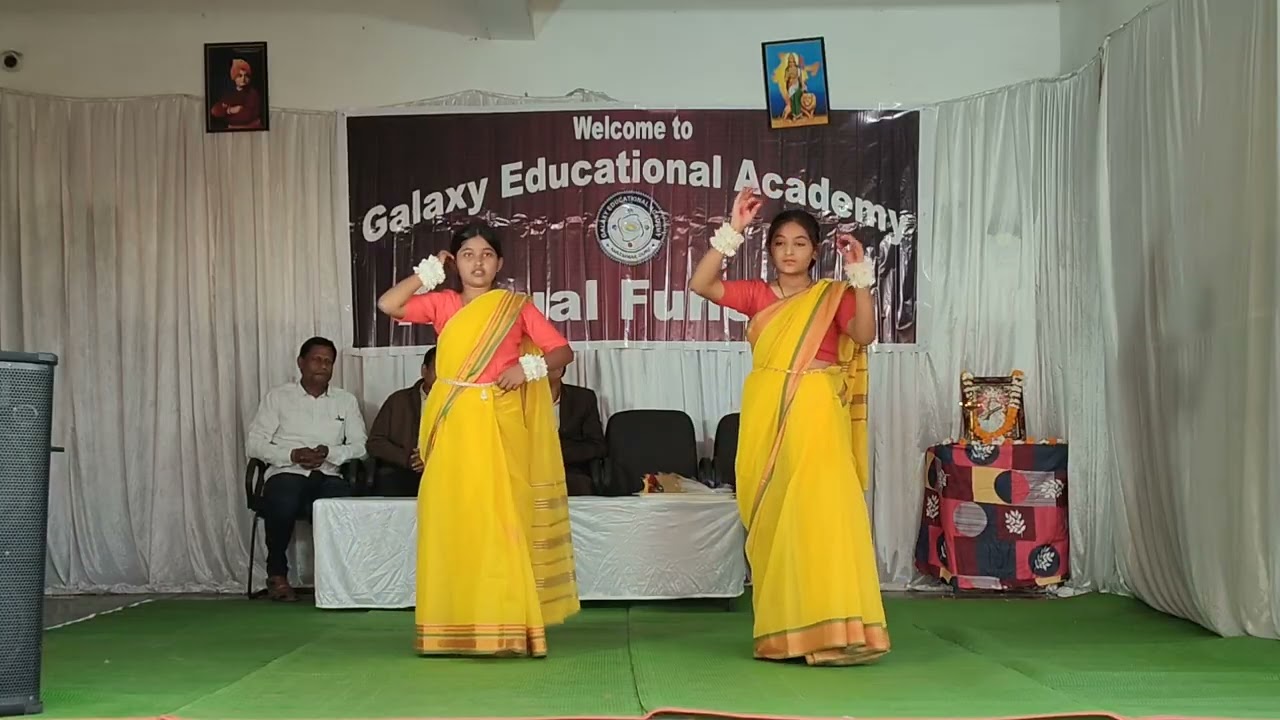 Saraswati Vandana | Best Dance Performance | Galaxy Educational Academy | Annual Function 2025