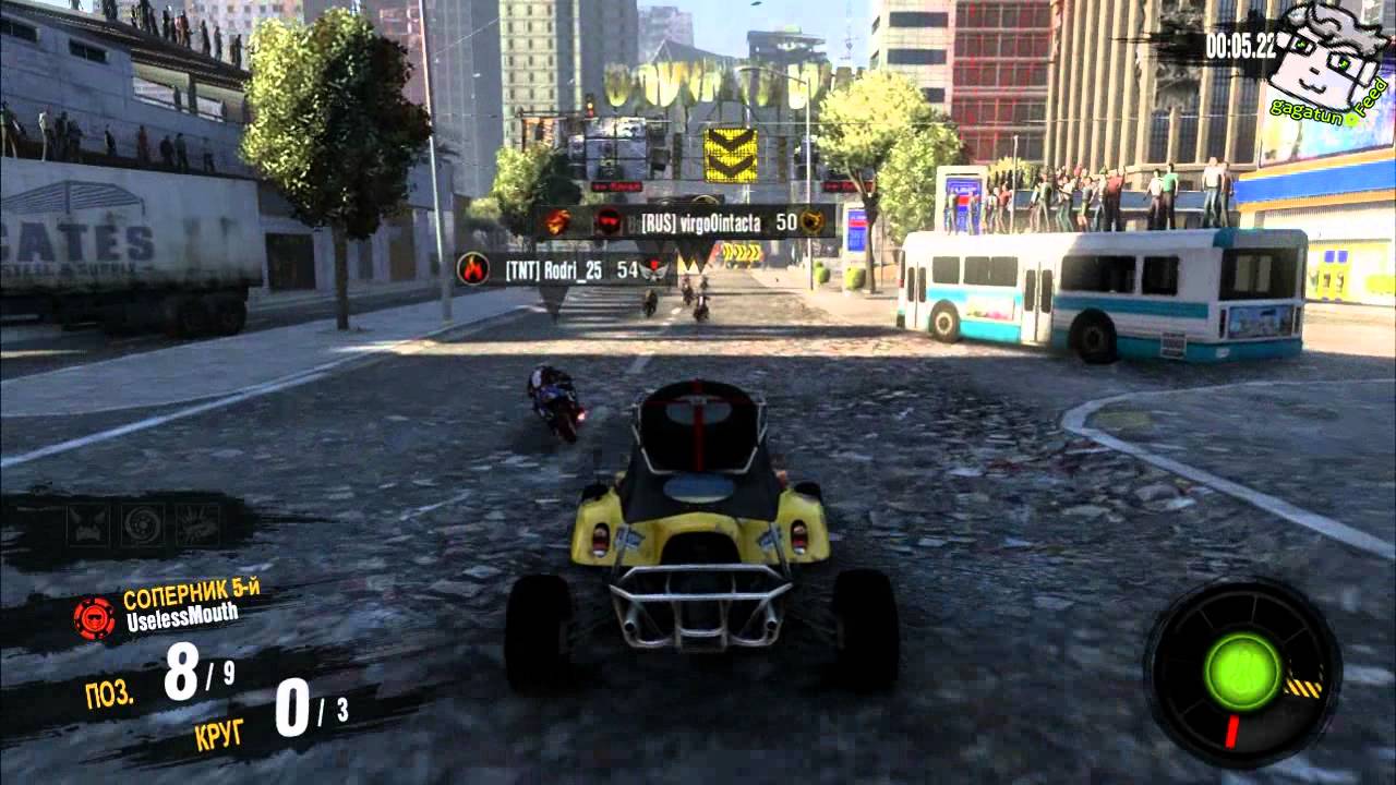 Гагатун и Юзя делают свои ставки в MotorStorm: Apocalypse