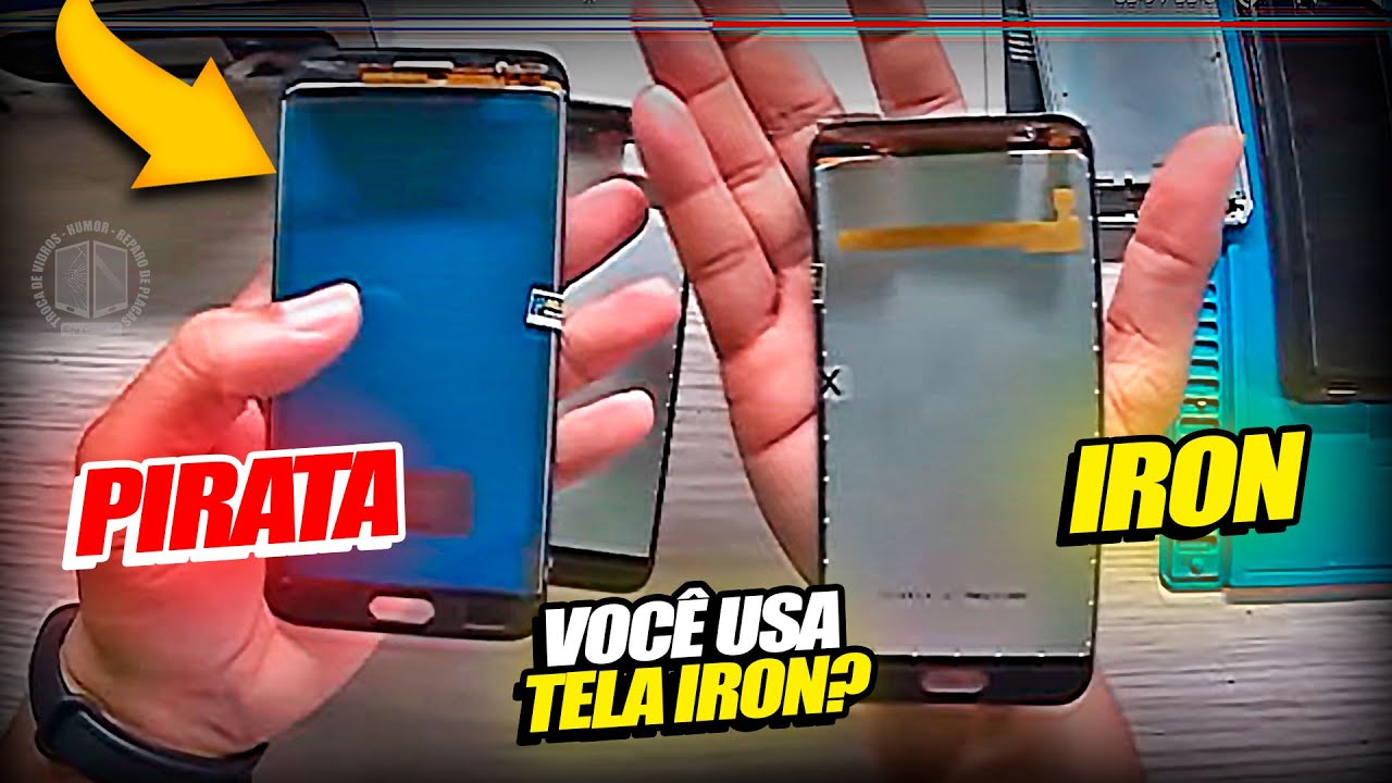 Esse vídeo FEZ os TÉCNICOS me ODIAREM, veja o POR QUÊ - Novas telas IRON #tbt