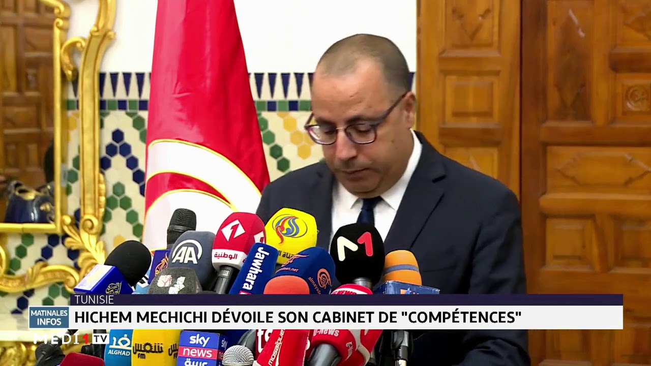 Tunisie: Hichem Mechichi d&eacute;voile son cabinet de 