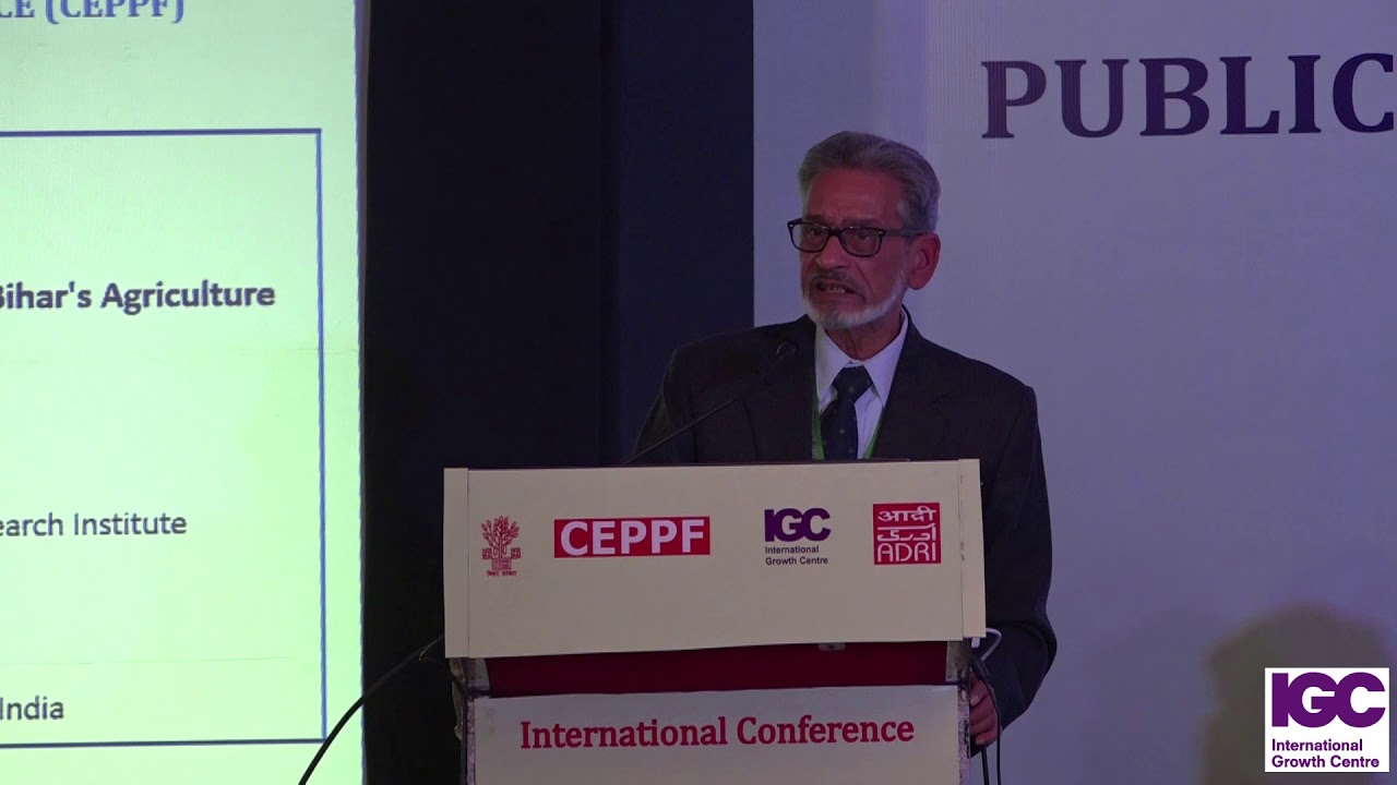 [1/4] Dr Pronab Sen: Where does liquidity come from in agriculture?