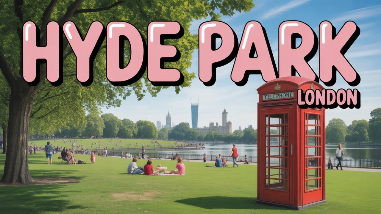 POV: Walking Through Hyde Park London | Relaxing Nature Walk | 4K