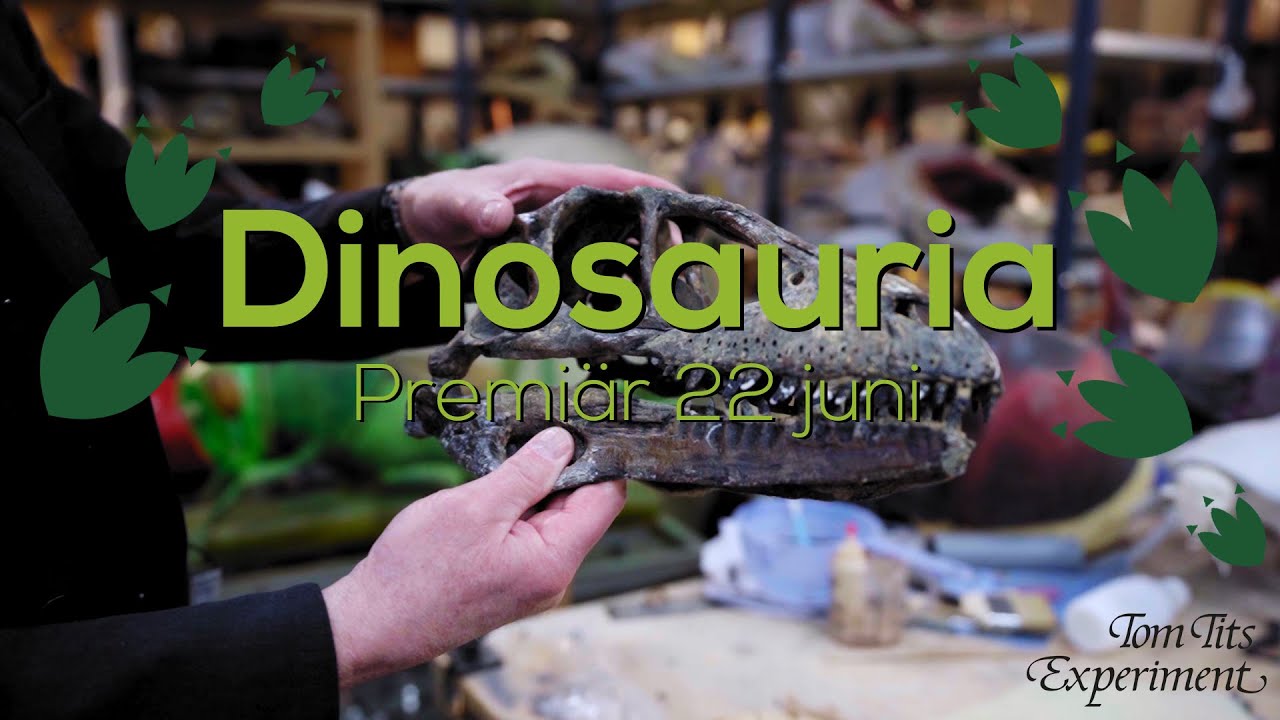 Dinosauria 22 juni till 30 september på Tom Tits Experiment