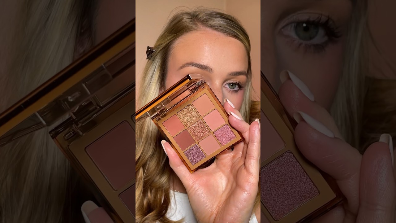 Huda Beauty - Nude Obsessions Medium 🤎 #makeup #eyeshadow #eyelook