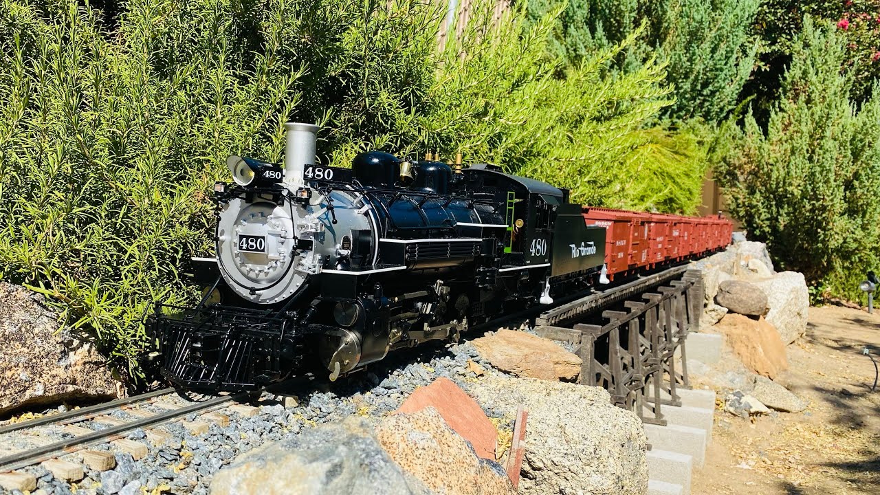 Live Steam K-36 pulling Tonnage