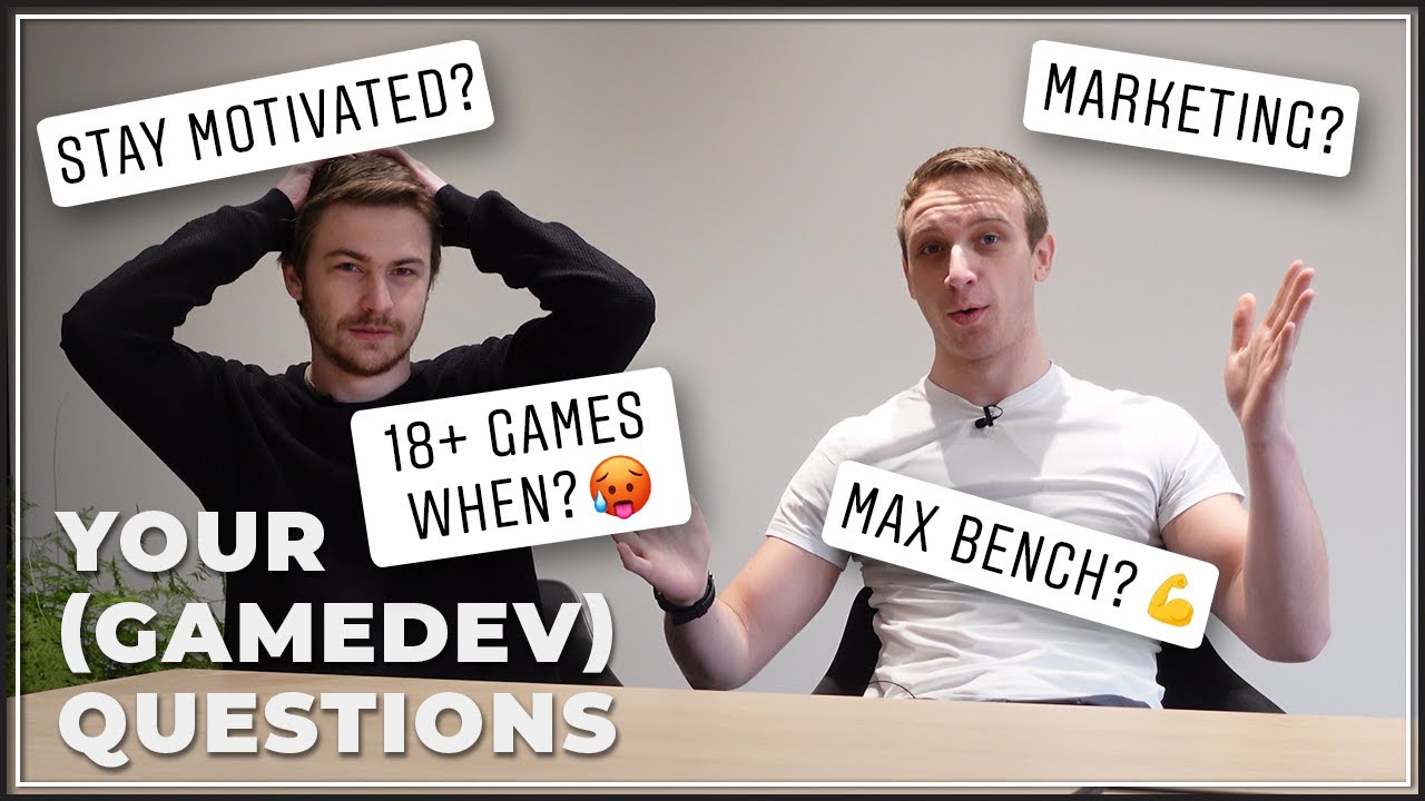 We answer your (gamedev) questions | Q&A
