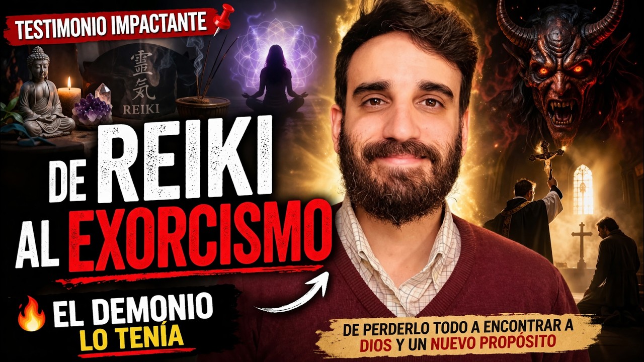 Testimonio impactante 📌 de maestro reiki y liberado del demonio por un exorcista