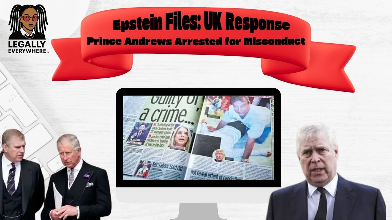 LIVE: Comparative Law Analysis — UK Arrest Linked to Epstein Files