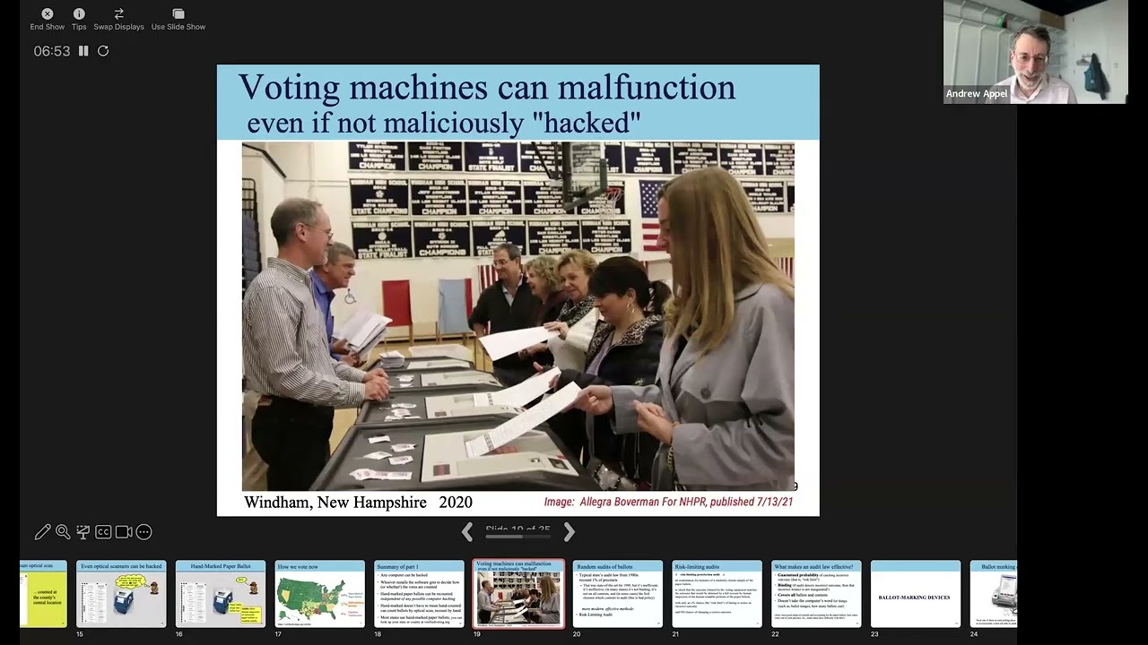 Voting Machines, Risk Limiting Audits, and Faith in U.S. Election Results