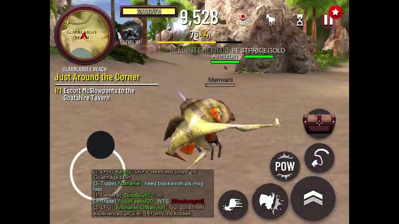 Goat Hashira in Goat Simulator and return to Goatshira Clan * 1-5  Forms* for @Angelina1125-f1z 