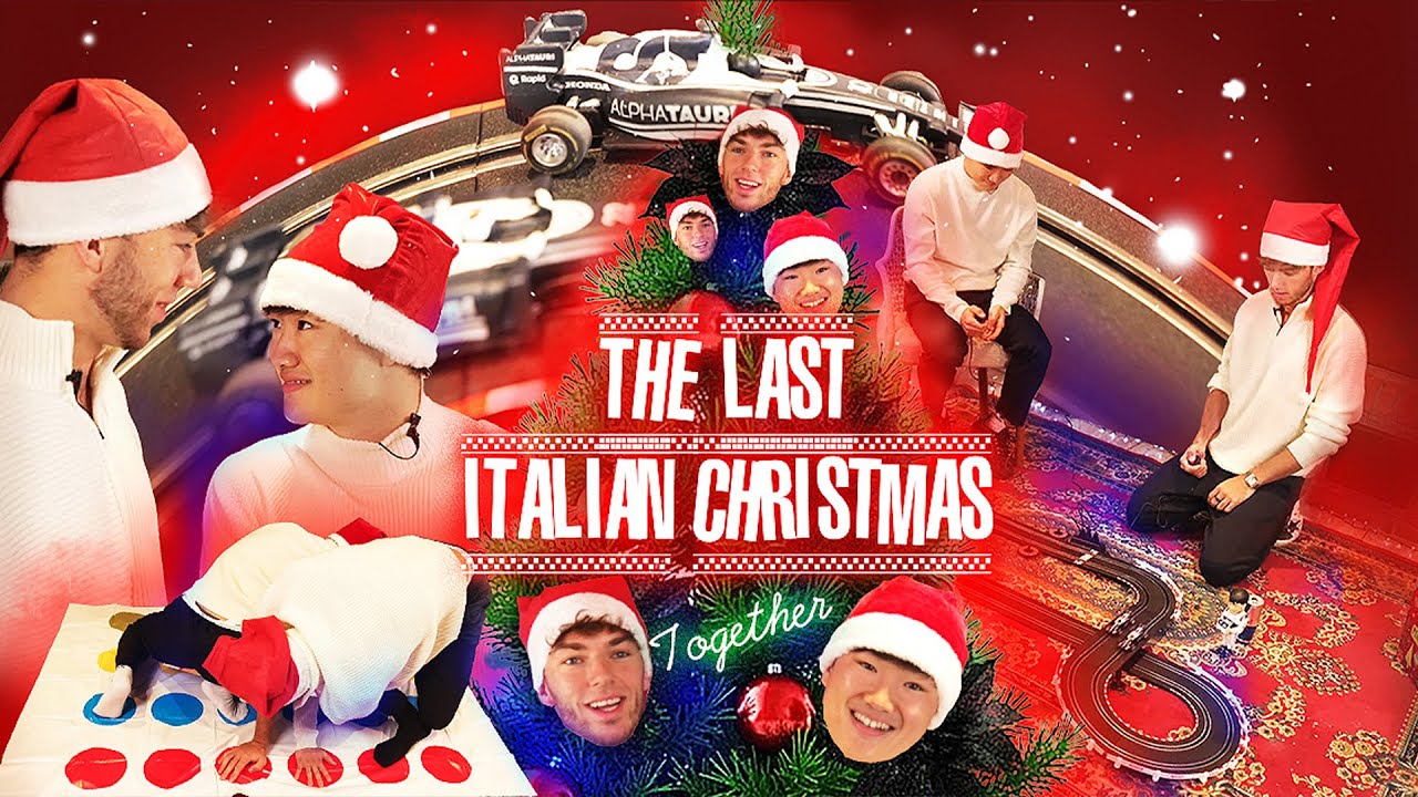 Pierre Gasly & Yuki Tsunoda's Italian Christmas!
