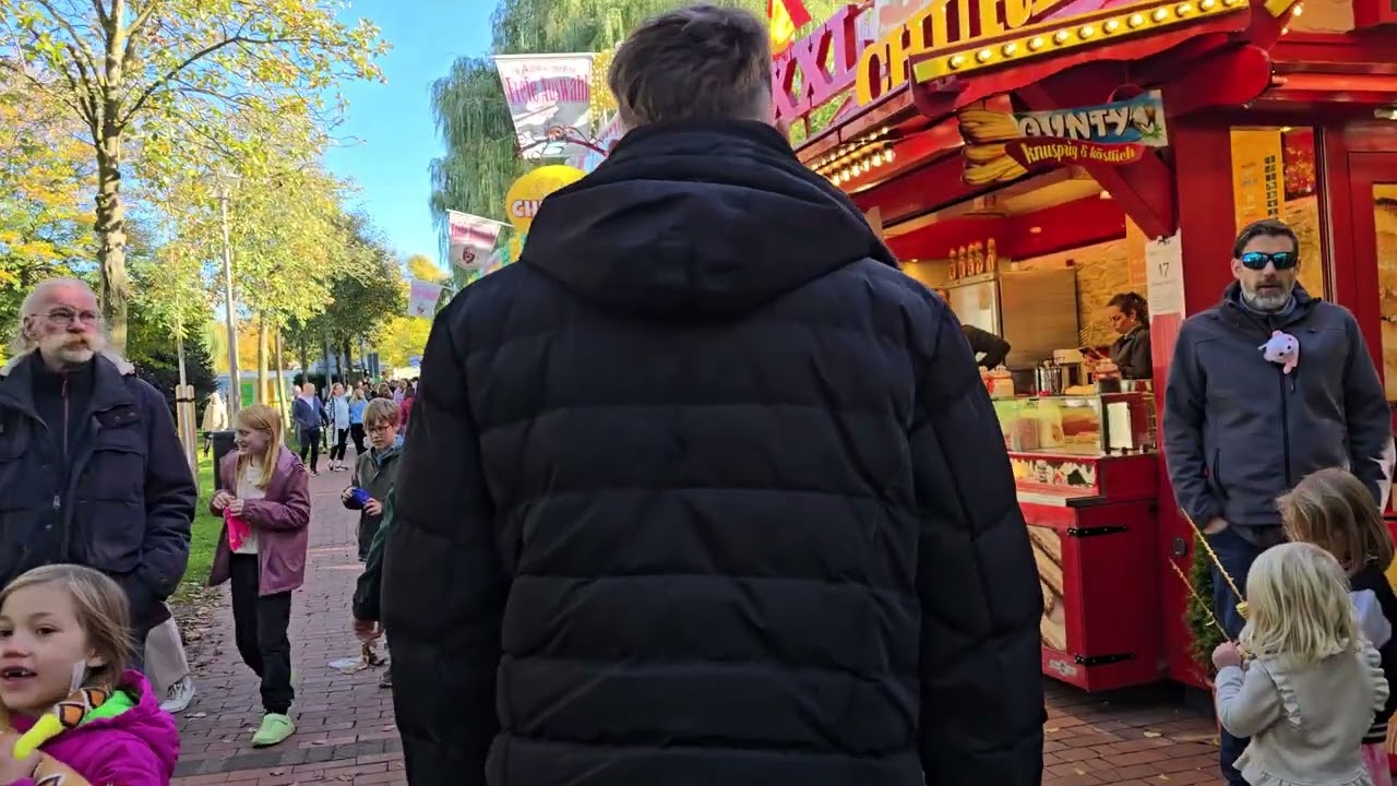Rundgang Fettmarktkirmes Warendorf vom 18.10.2025 ungeschnitten 