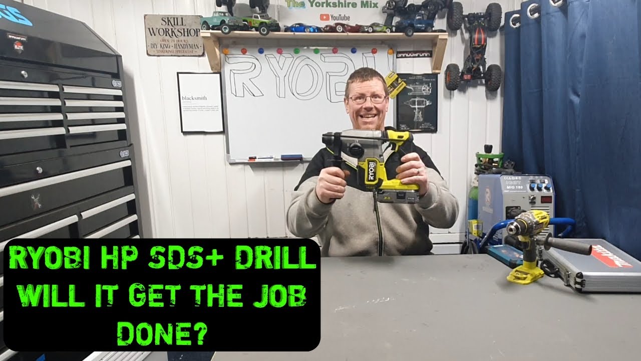 Ryobi HP brushless SDS+ Hammer Drill RSDS18X-0