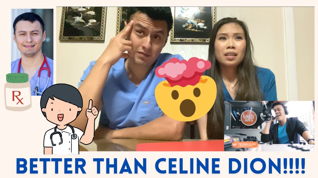 Doctor / Husband Reacts: Marcelito Pomoy - the power of love celine dion cover (wish107.5)