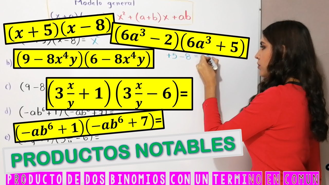 Producto de dos binomios con un termino en común