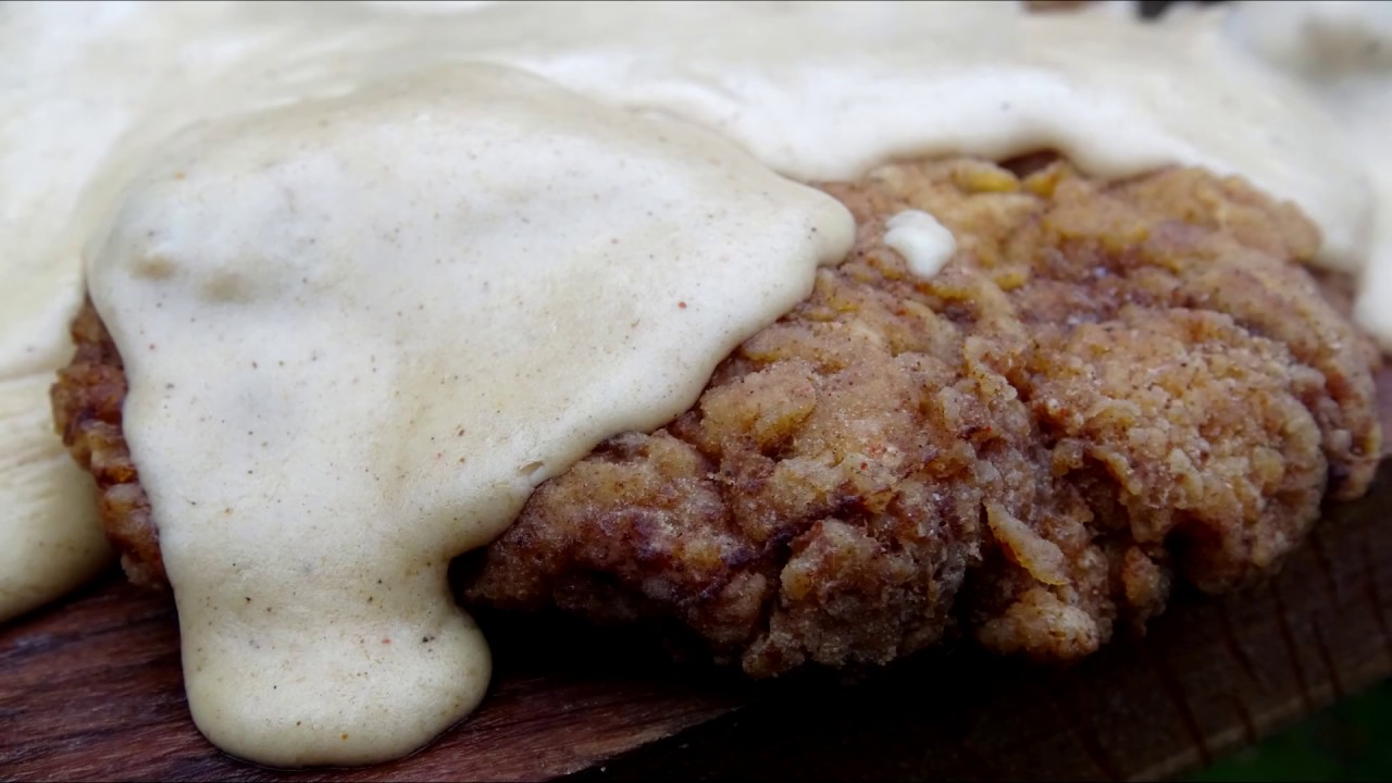 Chicken Fried Steaks with Gravy -KuchniaKwasiora
