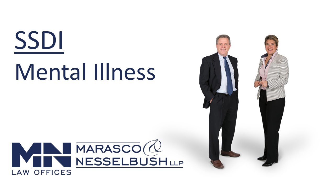 Social Security Disability Based On Mental Illness - Marasco & Nesselbush - 401-274-7400