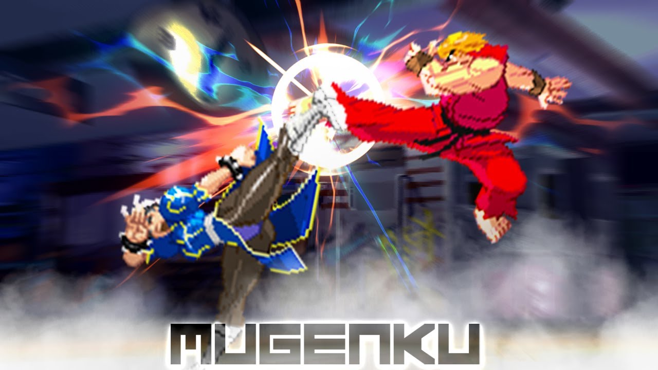 Chun Li JJ AI Edit vs Daigo Ken Master. Street Fighter Mugen Multiverse