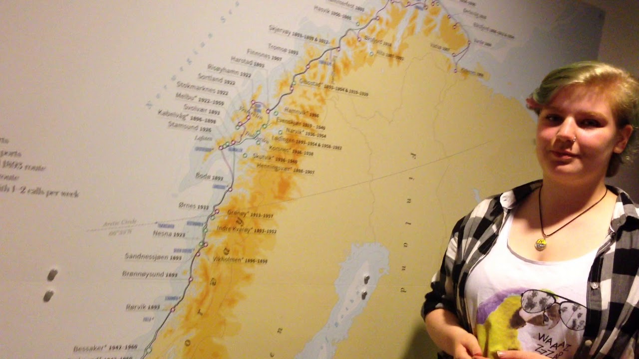 Hurtigruten Museet - Coastal Steamer route along the Norwegian coast