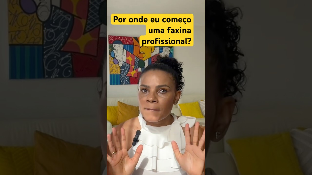 Diarista iniciante voc&ecirc; sabe por onde come&ccedil;ar uma faxina? #mariamarios