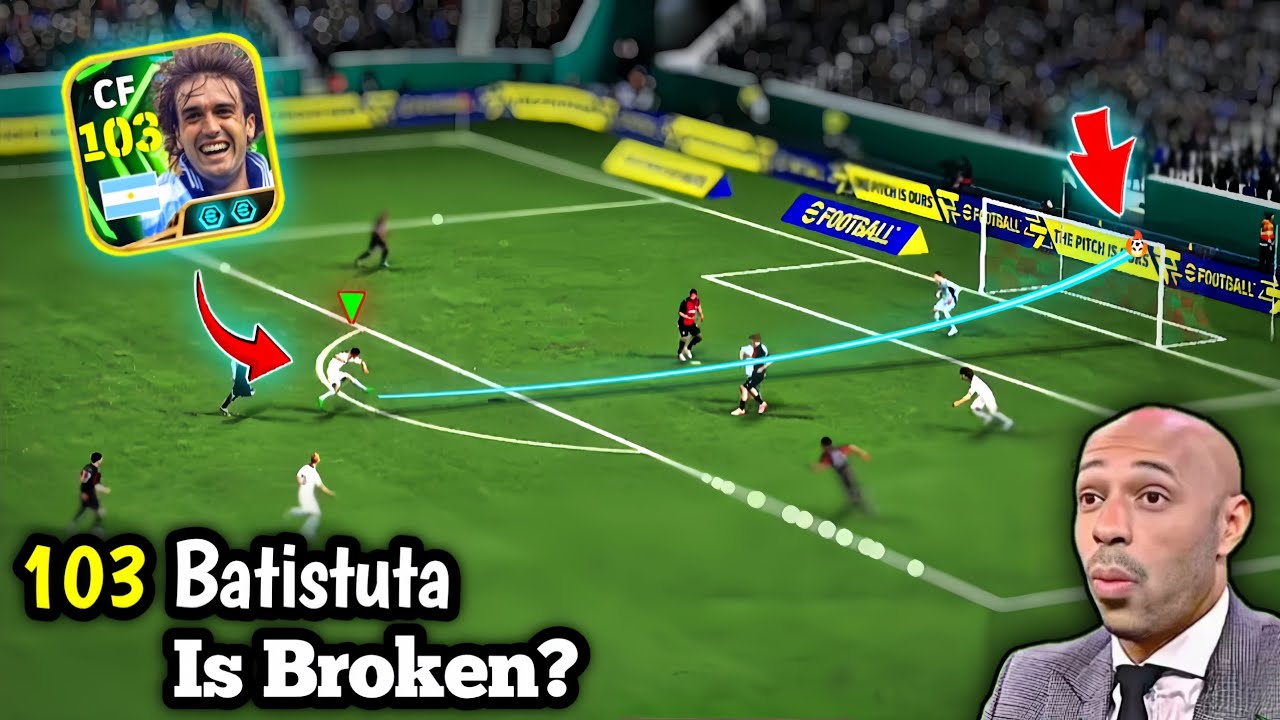 103 Epic Batistuta Review – Is He Worth It? | eFootball 2026 Gameplay
