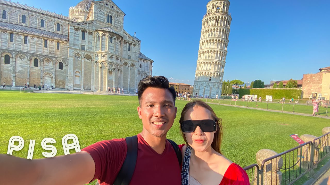 MENARA PISA BENERAN MIRING || KE ROMA DAN PISA DALAM SEHARI  #VLOG55