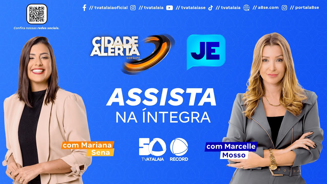 CIDADE ALERTA SERGIPE / JORNAL DO ESTADO AO VIVO: TV ATALAIA  07/11/2025