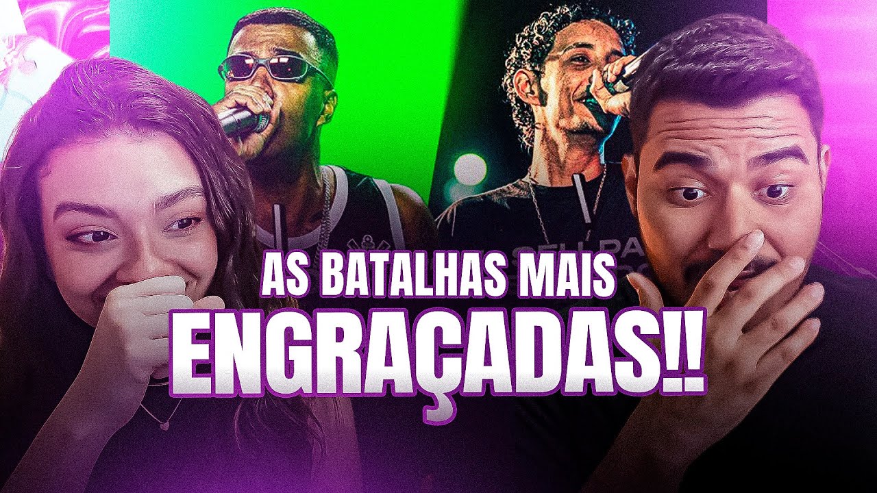 CASAL REAGE: PARÓDIAS NAS BATALHAS DE RIMA! 🎙️