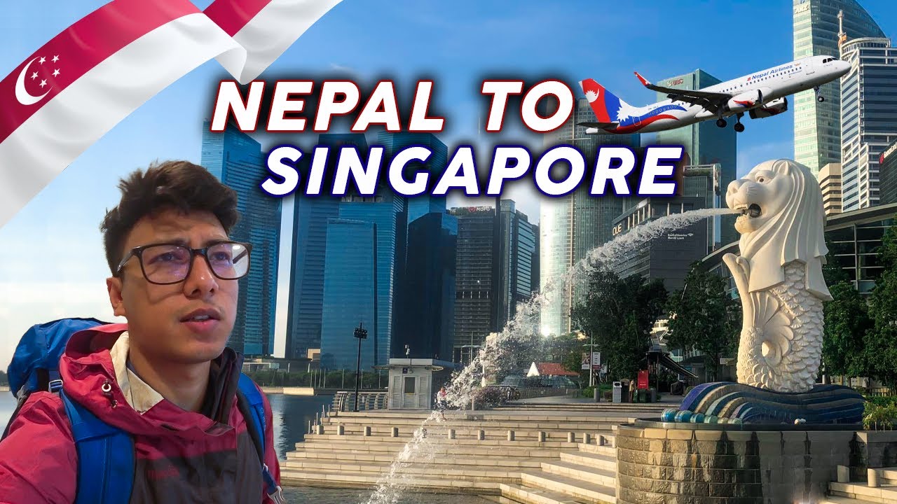 Traveling Singapore from NEPAL | Solo Travel Vlog | Airport Details |