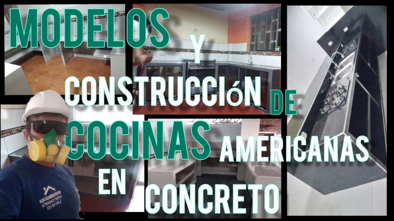 Muebles de Cocinas concreto armado