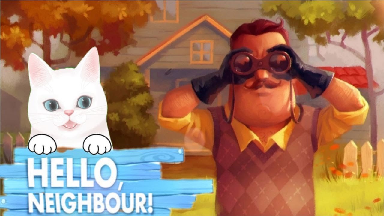 HELLO NEIGHBOR #1 ►СТРАННЫЙ СОСЕД, 🤔 КОТОРЫЙ СКРЫВАЕТ КОГО-ТО В ПОДВАЛЕ 🚪