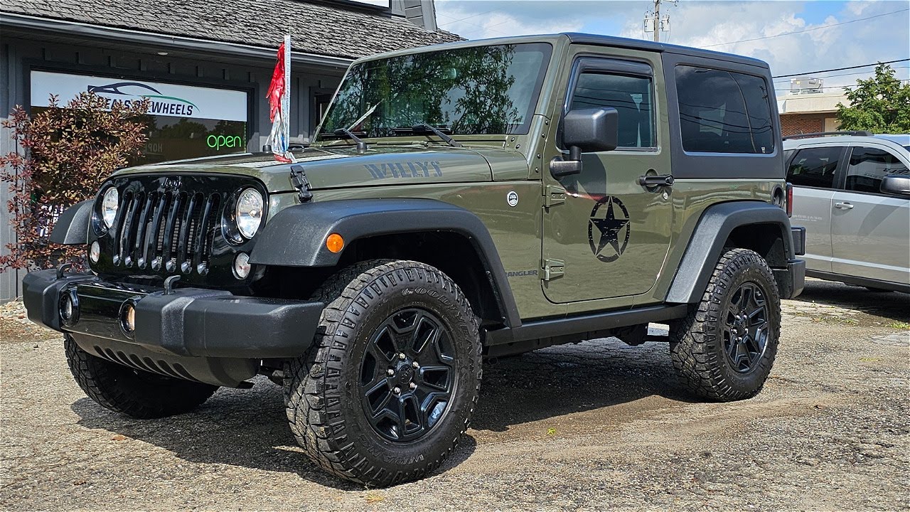 SOLD - 2016 Jeep Wrangler Willys Wheeler