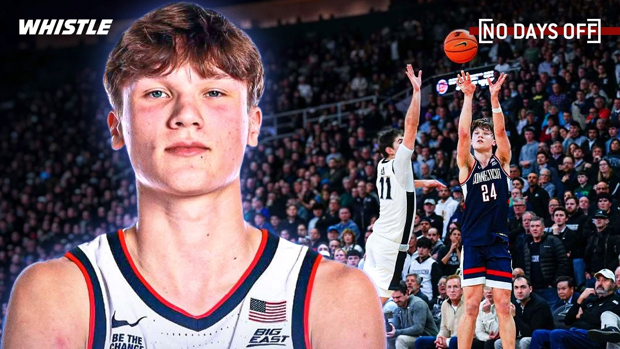 UConn STAR Shoots 1000 Shots A Day To Train For March Madness | Braylon Mullins Is A MACHINE!