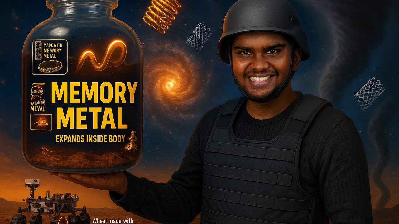 🚀 NASA Used This Metal?! ₹1000/gm Memory Metal Test 🔥 #outoffocus