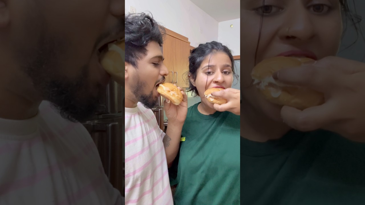 🤤🥯 Viral Bun Maska 😋✅ #shorts #recipe #rehnaimiya
