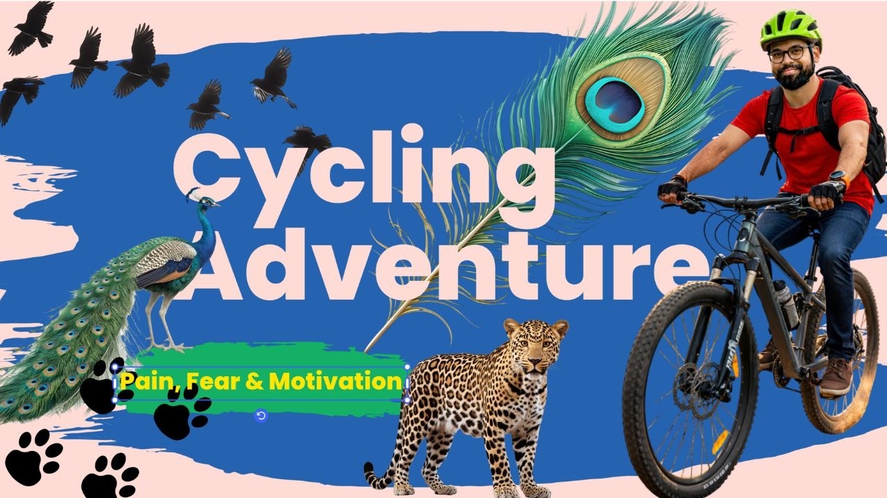 Pain, Fear & Motivation | Day 2 Cycling Challenge 🚴‍♂️ @RideGiantBicycles @Apple @AppleIndia