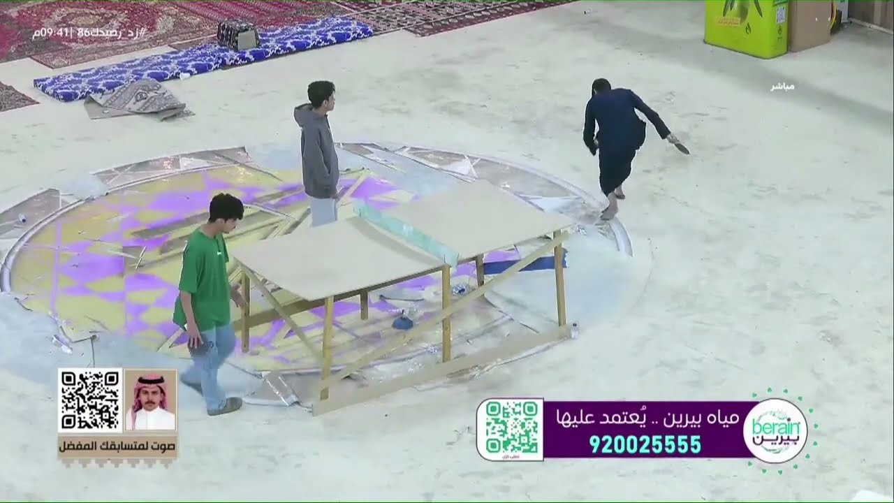منافسه وحماس الرباعي مع لعبة التنس - سيف ، تركي ، الشهراني ، حجريه | #زد_رصيدك86