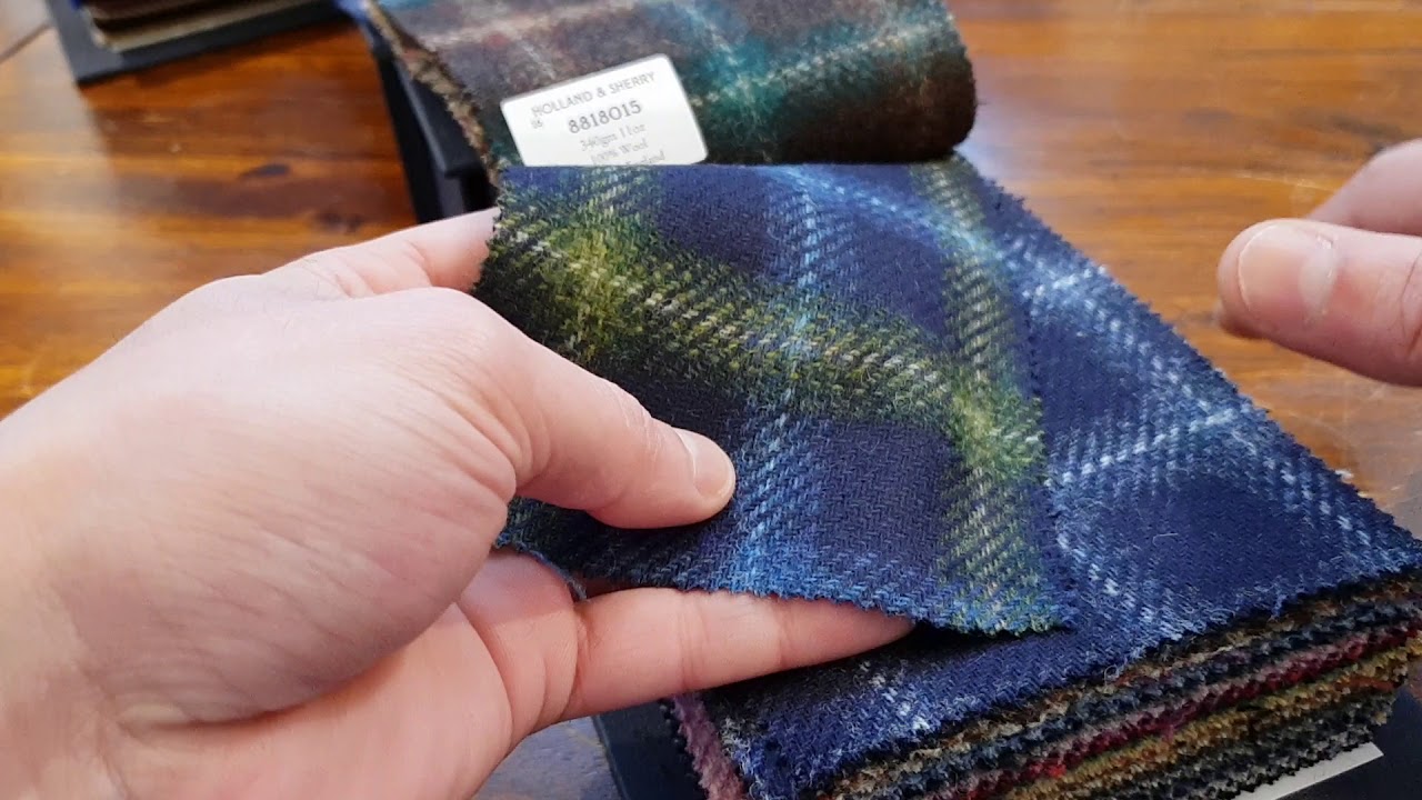 Sherry Tweed by Holland & Sherry: great for Peaky Blinders inspired suits.