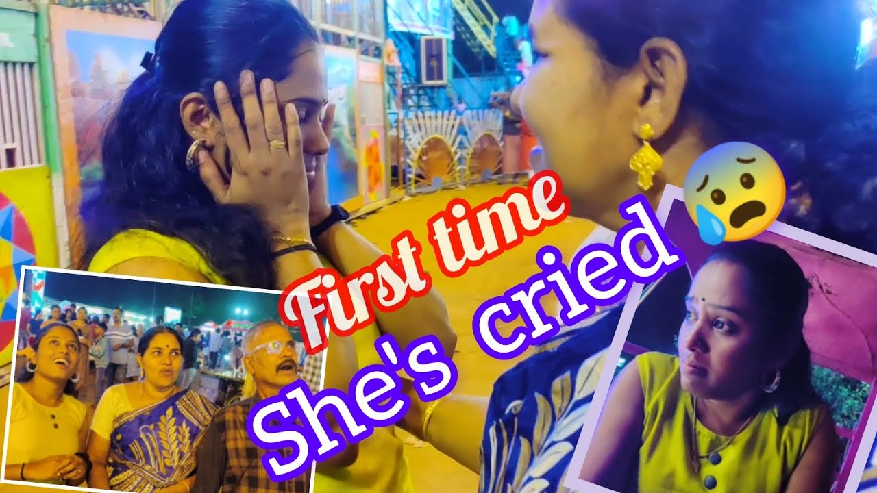 She cried for the first time 😰😰.. wonderful experience #kerala #festival #palakkad #happiness #love