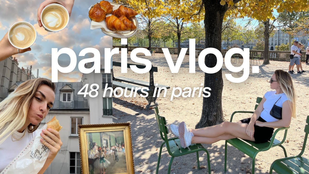 everything we did in 2 days in Paris (that you should do too) !! | PARIS VLOG