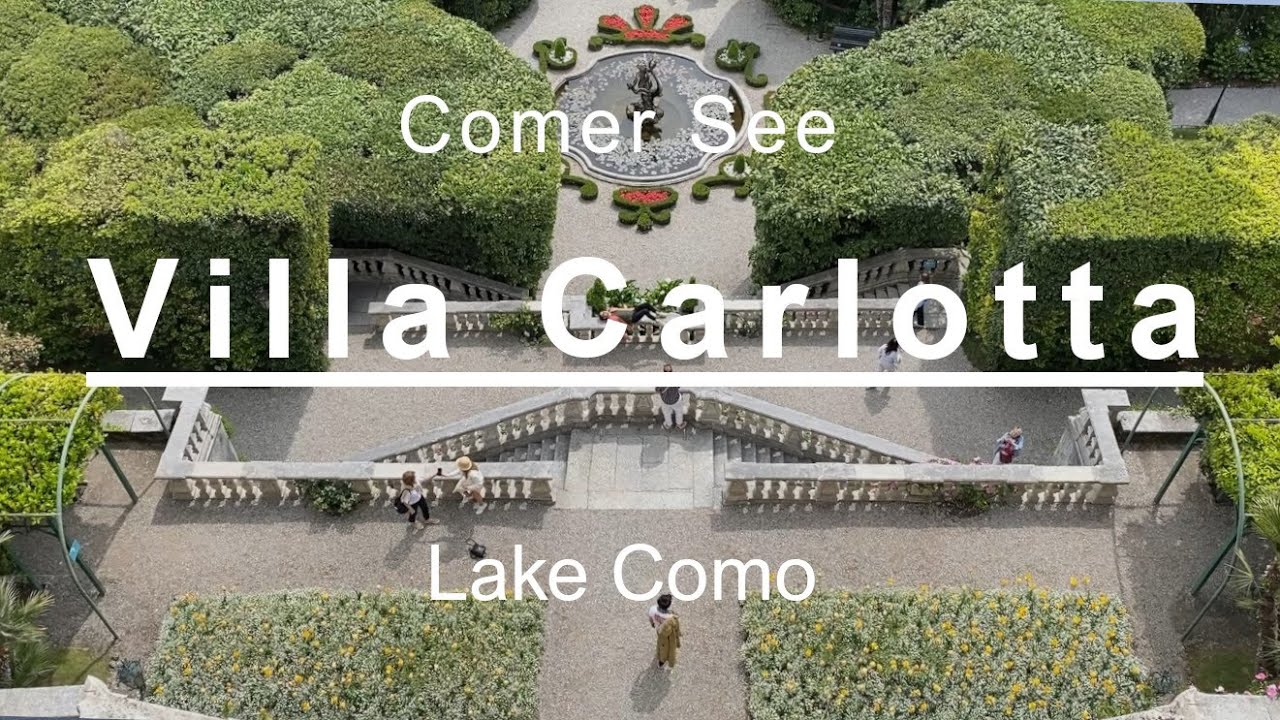 Villa Carlotta Comer See, Lago di Como, Lake Como, Italy
