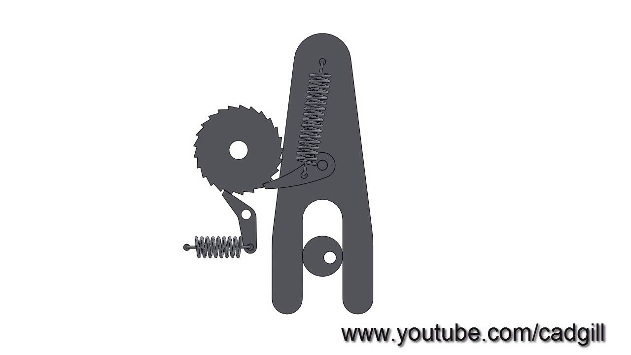 Ratchet and Pawl Mechanism